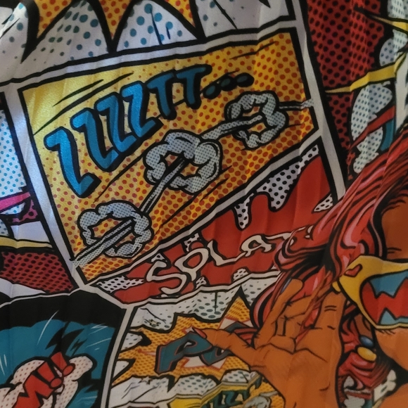 Love university cartoon skirt S womens M popeye bang boom - Picture 3 of 4